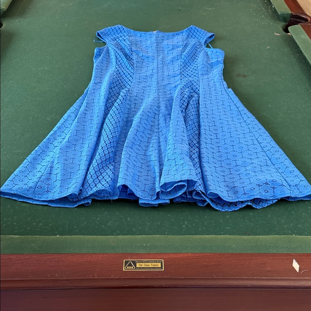 Danny & Nicole Blue Maxi Dress. CAJA # 1. A